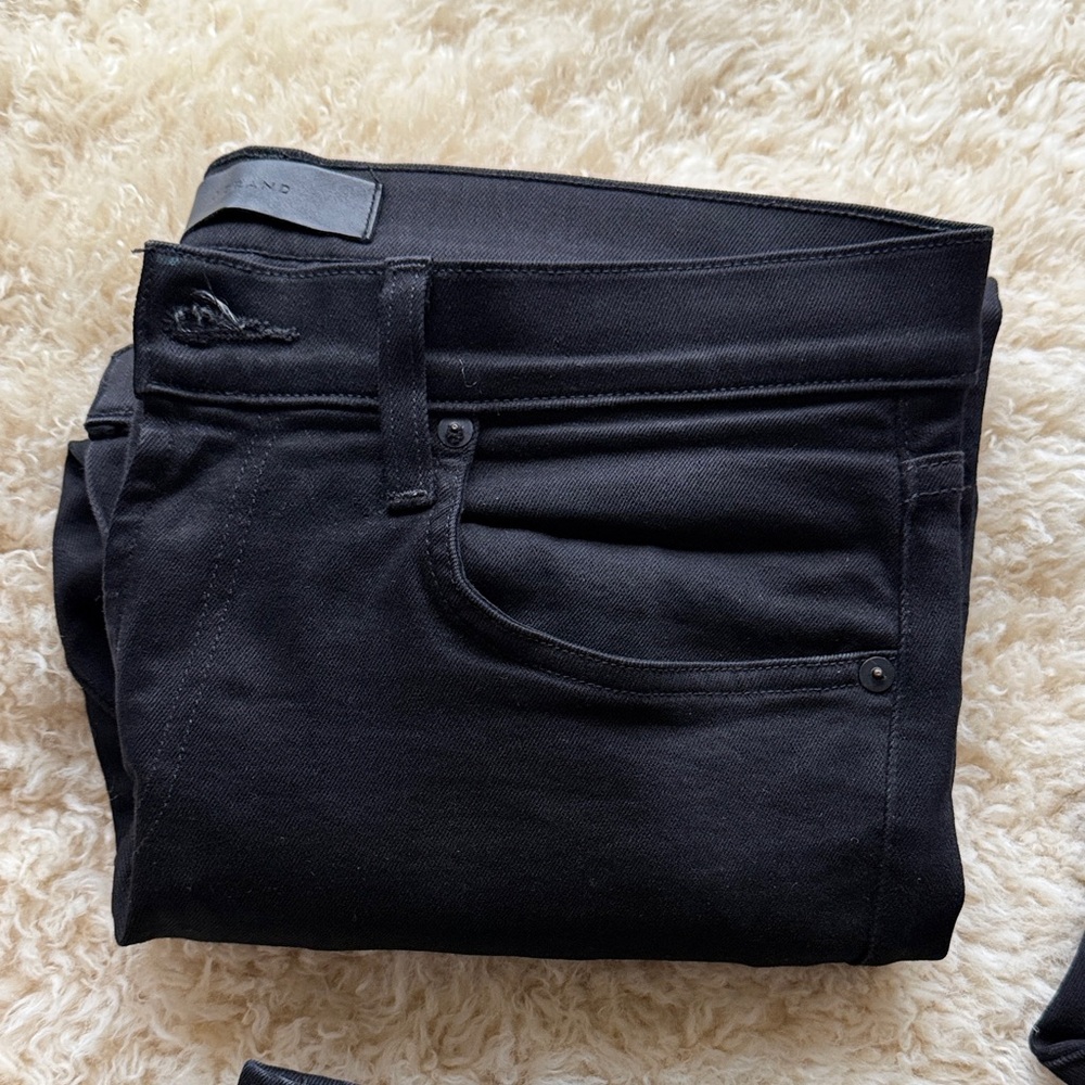 J Brand + Theory Men's Jet Black slim Jeans (lot of 4 pairs)